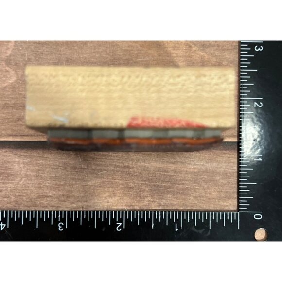 2005 Rubber Tree Stamps Spider Web Wood mounted Rubber Stamp #41-49 - Picture 4 of 6